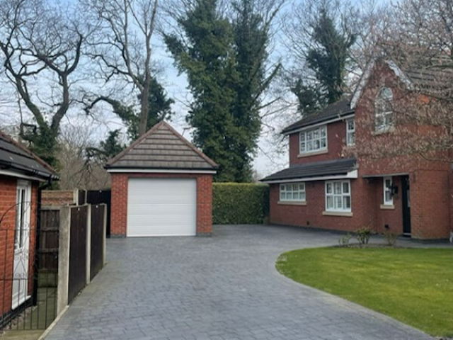 Before - Driveway cleaned and resealed